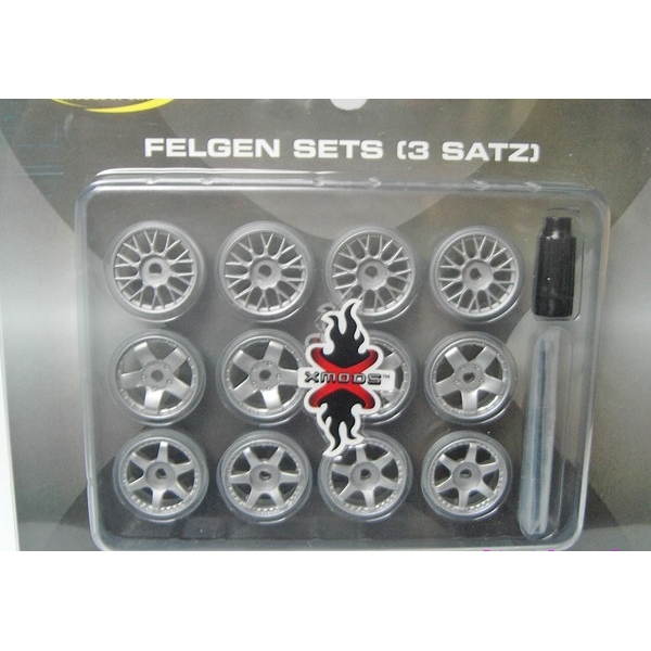 Set jante XMOD, design divers (3 x 4)